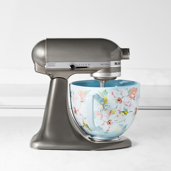 KitchenAid® 5-Qt. Ceramic Bowl, White Gardenia | Williams-Sonoma