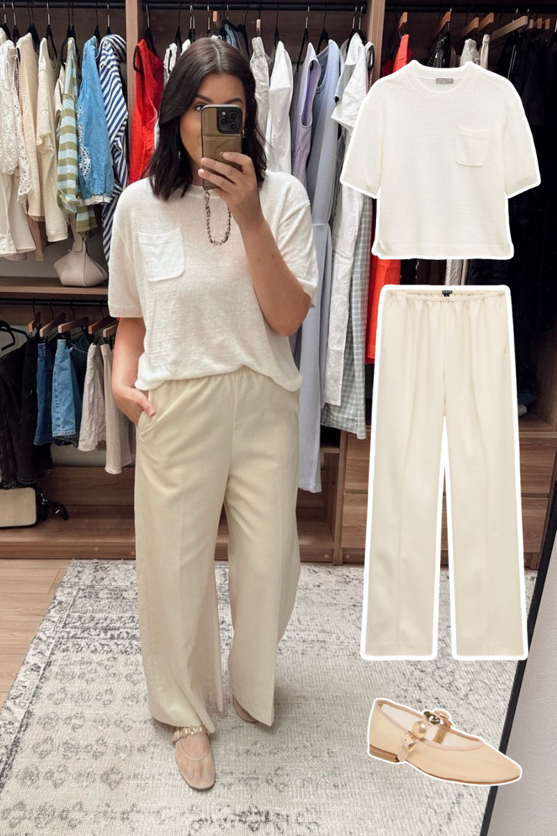Two of my favorite pieces are on sale! I'm in the medium of the top and the large of the pants.  

 