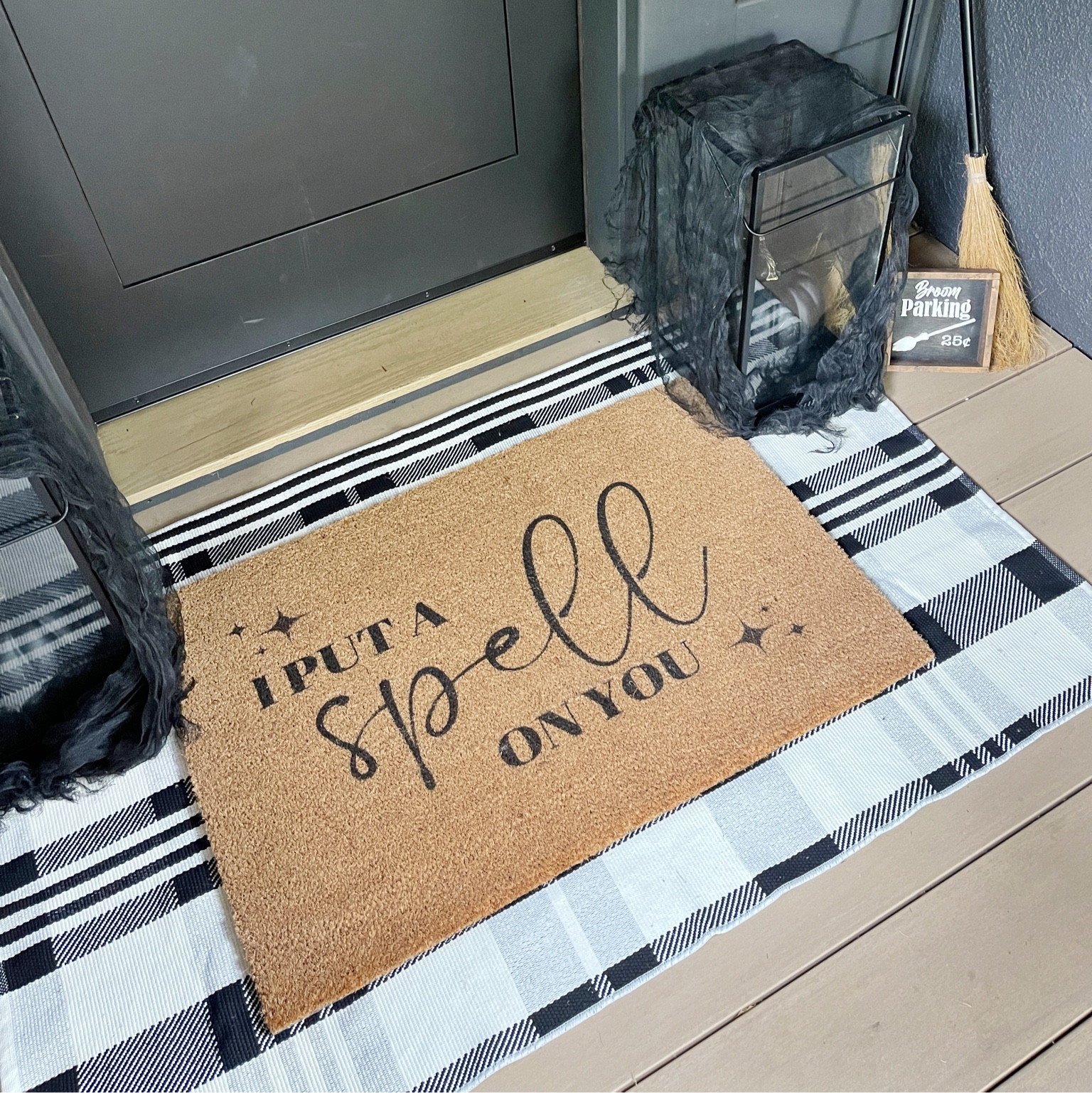 HOME \ Halloween front door rug and mat✨🧙🏻‍♀️ 

Fall
Porch 
Amazon 

#LTKHalloween #LTKhome #LTKSeasonal