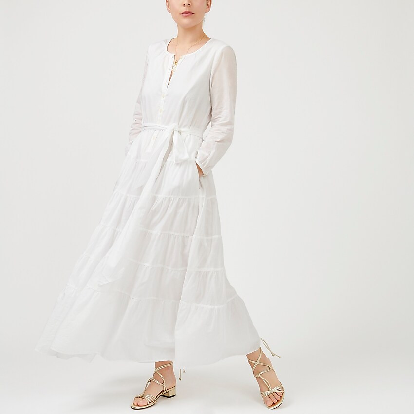 Belted button-up maxi dress | J. Crew US