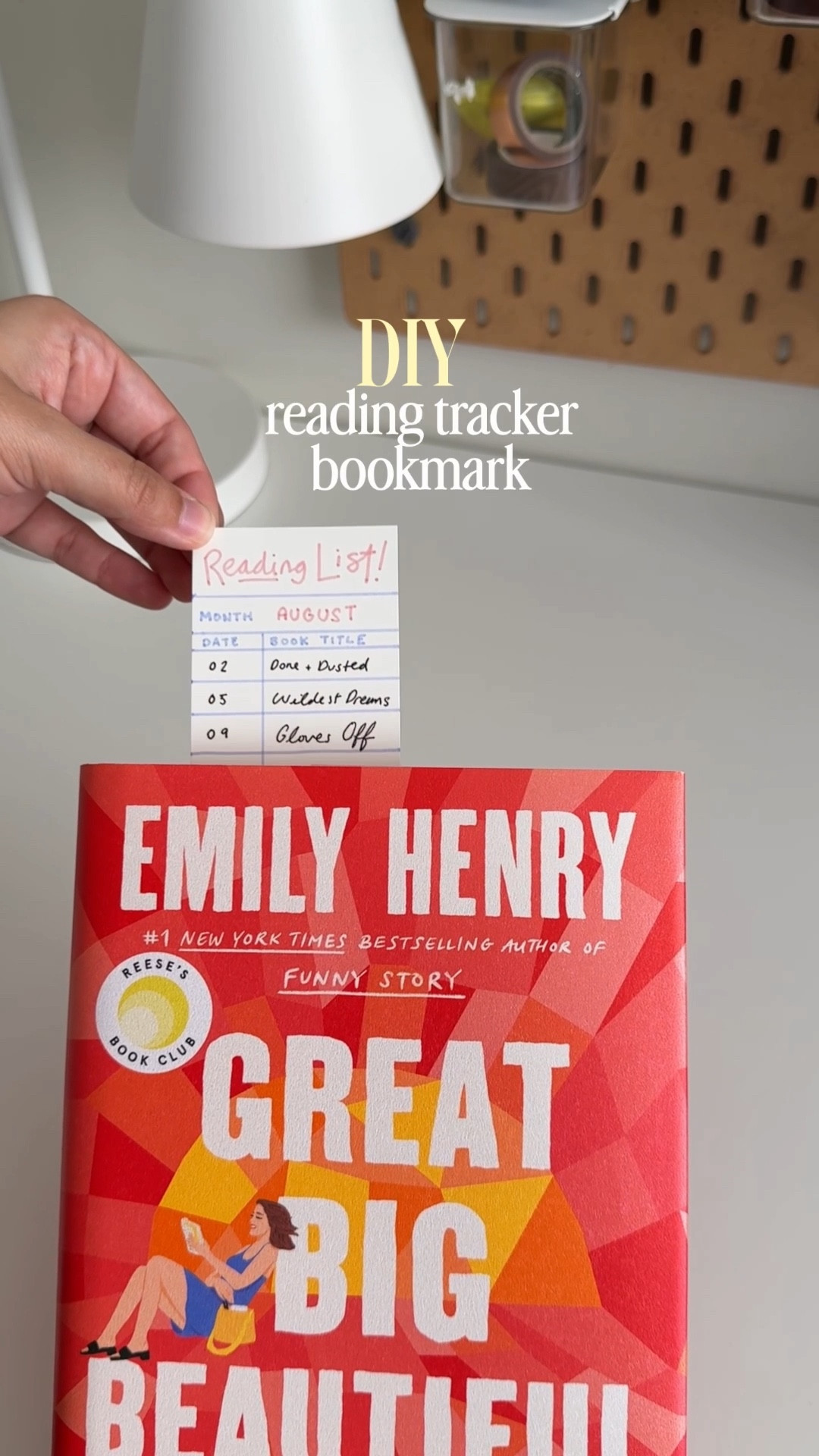 hear me out: you make one each month, and then paste it into your journal as a keepsake 👀🤯🙌

I have a dedicated reading journal to track the books I read in 2026, but can’t deny this idea is really great because it allows you to have your reading tracker on you at all times! And if you’re an e-reader girlie, just slip it behind a clear e-reader case 😍

SAVE this post for your next craft night!!

#diybookmarks 

#LTKFindsUnder50