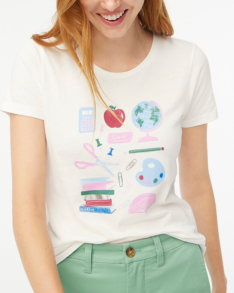 Teacher graphic tee | J.Crew Factory
