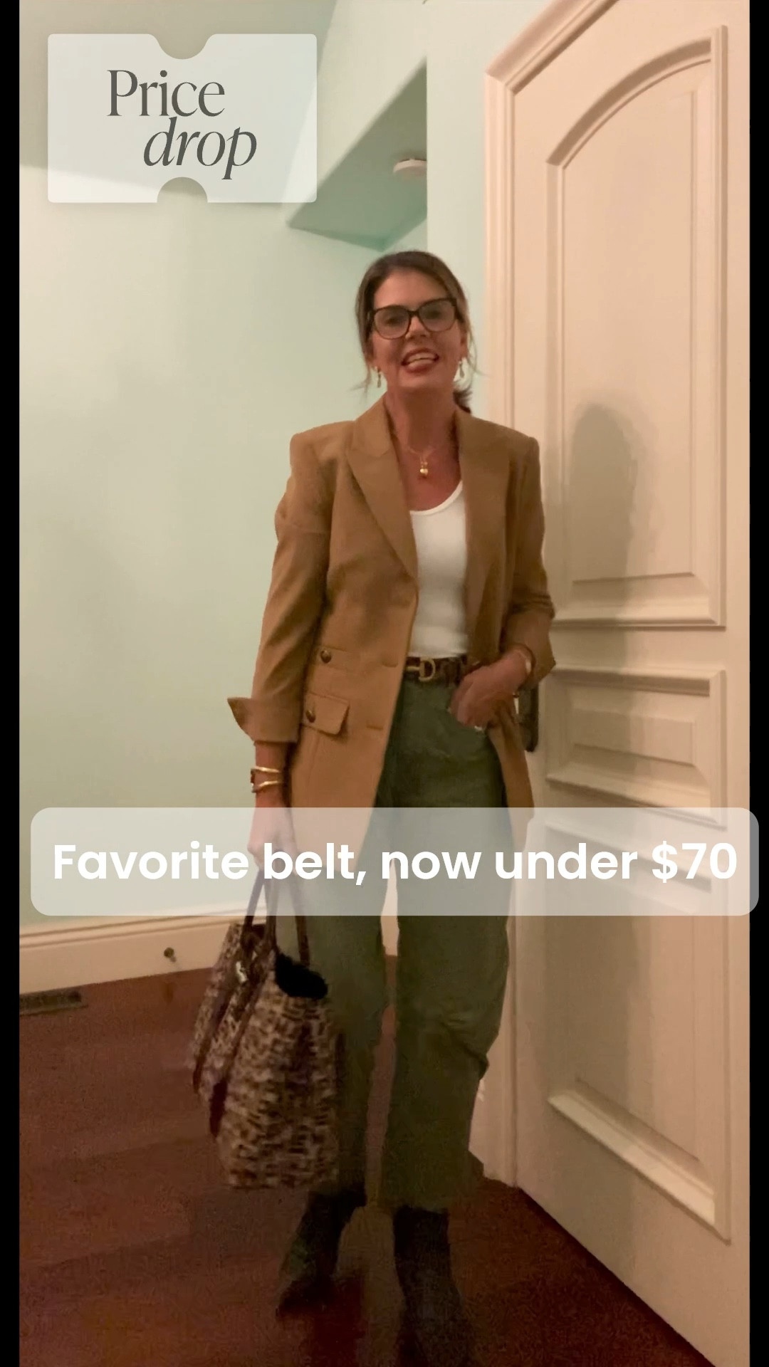 Animal print snaffle belt, styled and on sale! 
Runs TTS, more colors + croc
Price drop, today only @Boden



#LTKgrwm #LTKSaleAlert #LTKootd