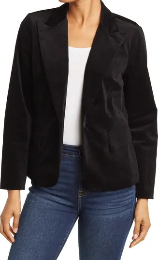 DR2 by Daniel Rainn Daniel Rainn Velvet Jacket | Nordstromrack | Nordstrom Rack