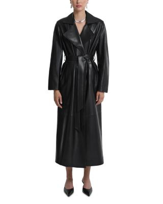 Nour HammourKasha Leather Belted Coat Be the first to Write A Review | Bloomingdale's (US)