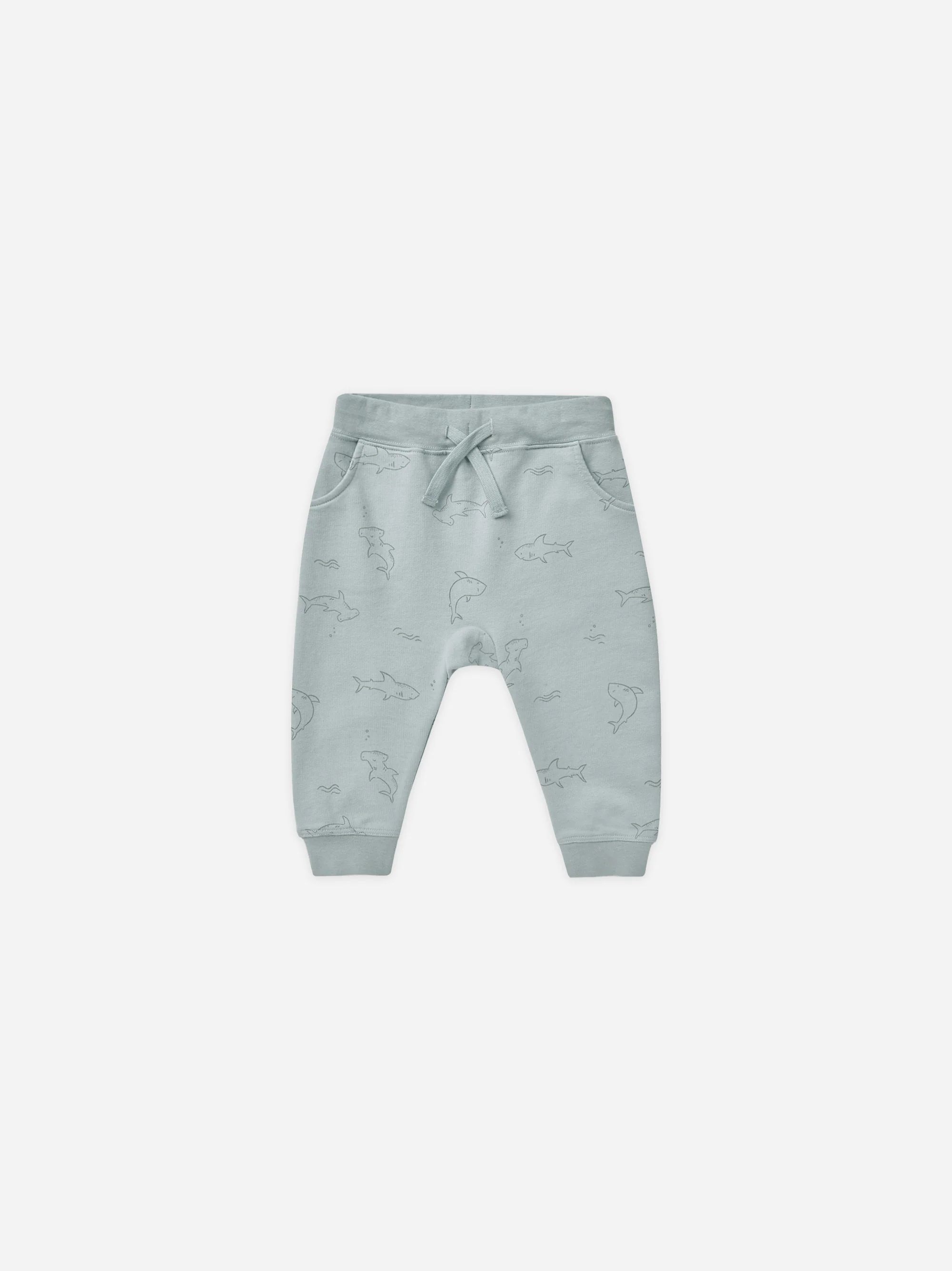 Sweatpant || Shark | Rylee + Cru