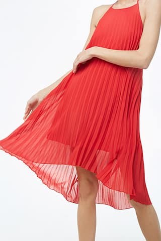 Pleated High-Low Dress | Forever 21 (US)