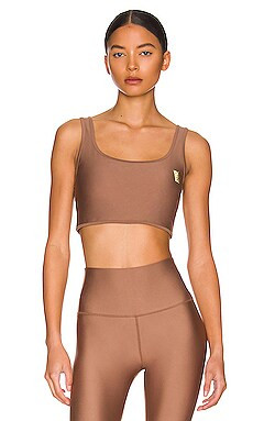 P.E Nation All Around Sports Bra in Cafe from Revolve.com | Revolve Clothing (Global)