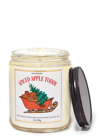 White Barn


Spiced Apple Toddy


Mason Single Wick Candle | Bath & Body Works