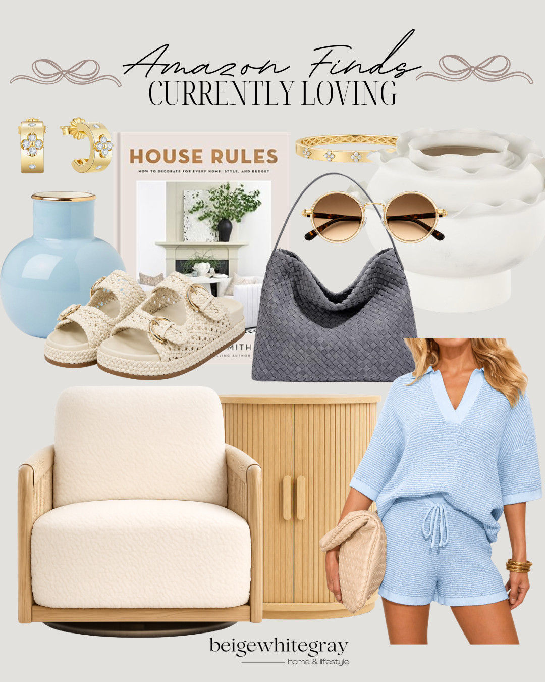 My favorite Amazon finds right now! From chic home decor to comfy chairs, these items are a must-have. #HomeStyle #AmazonFavorites

#LTKMothersDay #LTKootd
