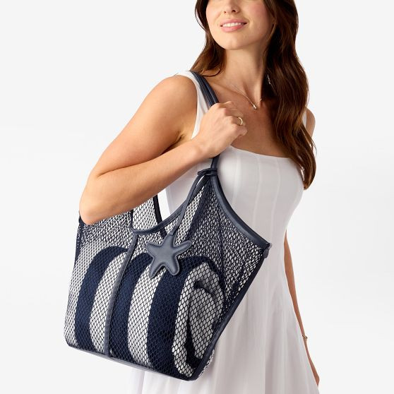 Sanibel Mesh Beach Tote | Mark and Graham