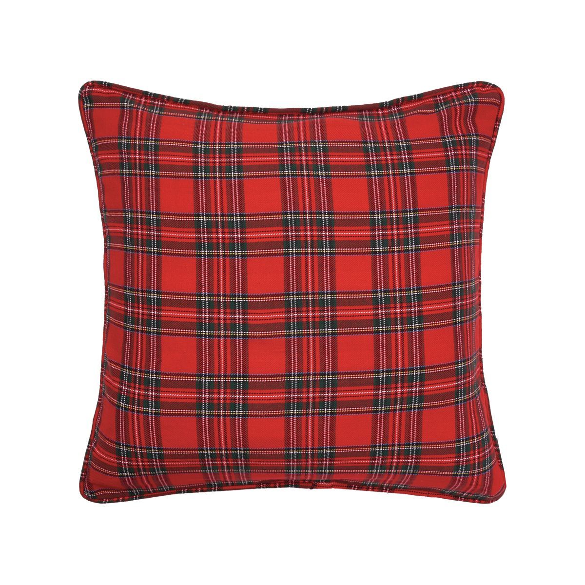 C&F Home 20" x 20" Arlington Red Plaid Christmas Throw Pillow | Target