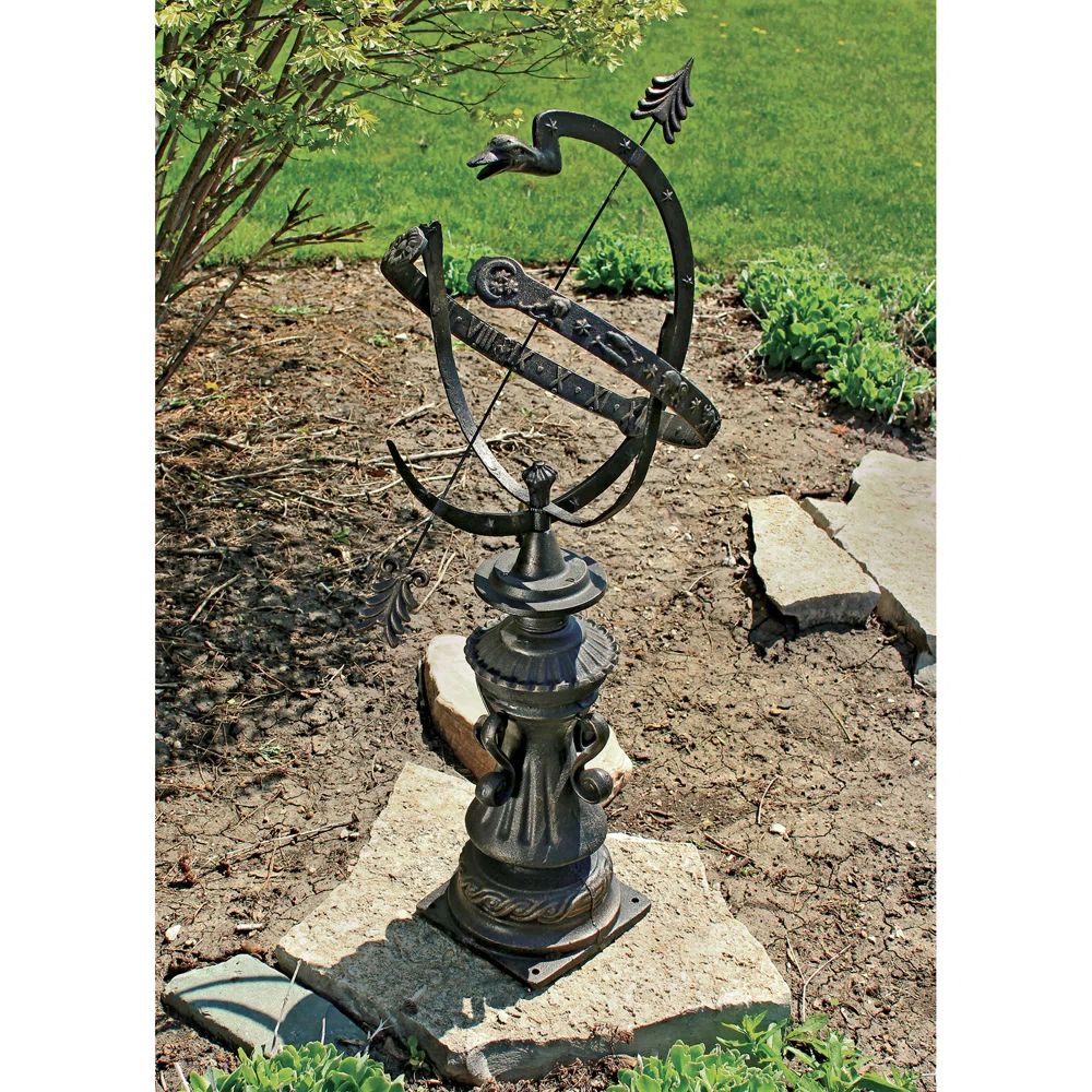 Hyde Park Authentic Armillary Sphere Garden Statue | Wayfair North America