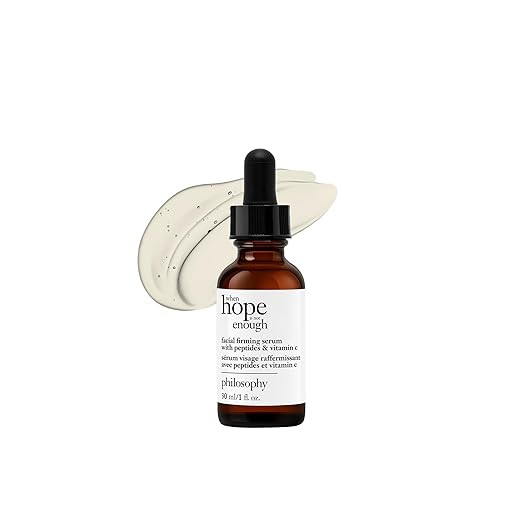 philosophy when hope is not enough facial firming serum - with vitamins C, E & hyaluronic acid - ... | Amazon (US)