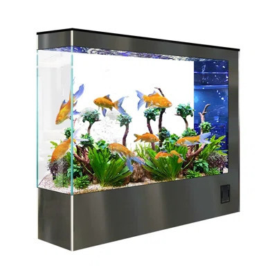 125-133 Gallon Manufactured Wood Modern Eco Aquarium Tank | Wayfair North America