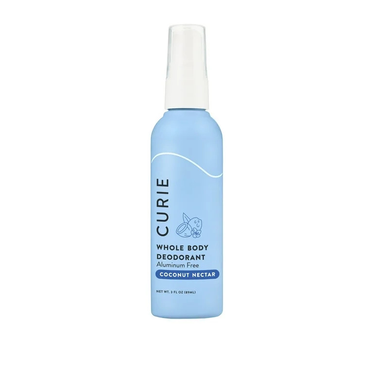 Curie Whole Body Deodorant, Coconut Nectar, Aluminum-Free, for Men and Women, 3 fl oz, New | Walmart (US)