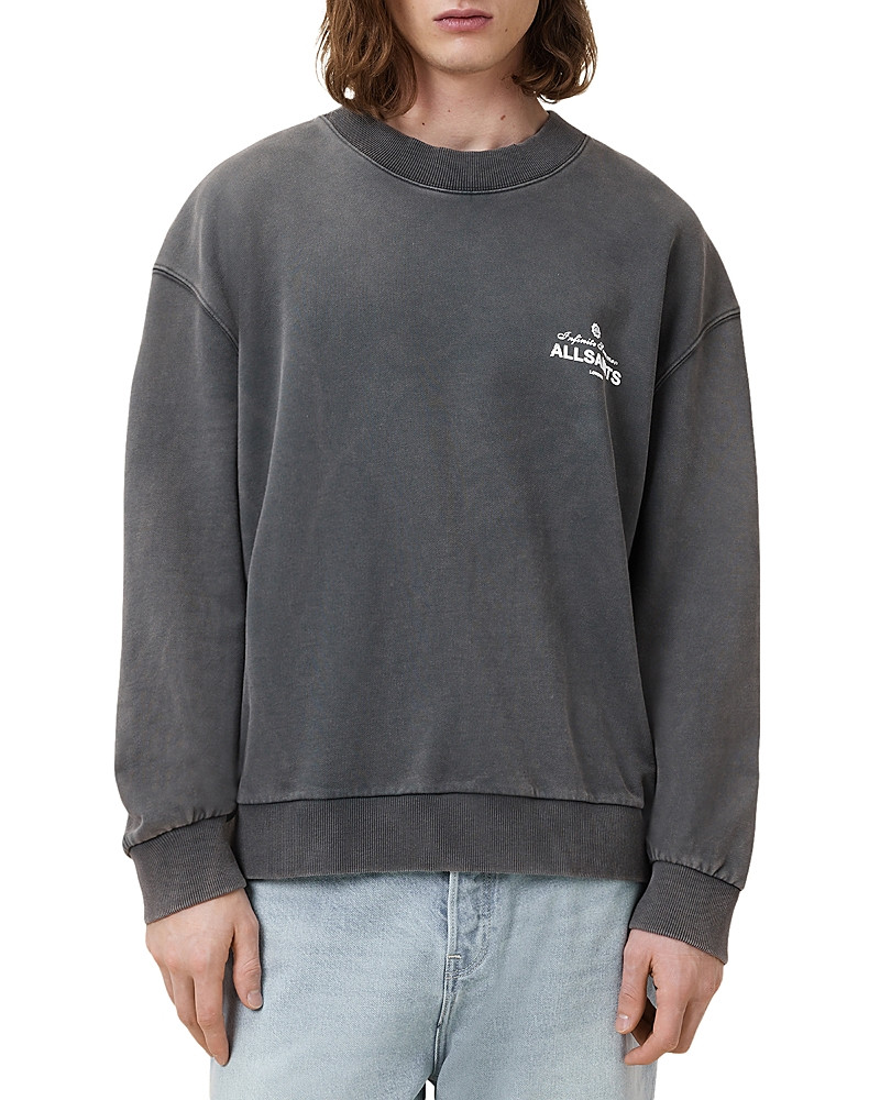 Allsaints Soleil Crewneck Logo Graphic Sweatshirt | Bloomingdale's (US)