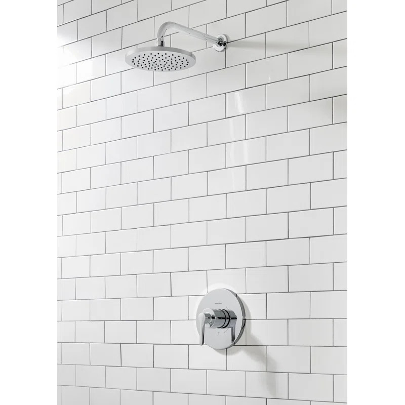 Polished Chrome Studio S Thermostatic Shower Faucet (Part number: TU105501.002) | Wayfair North America