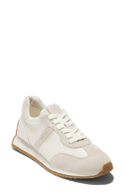 Cole Haan GrandPro Davina Sneaker in Ivory Leather/ancient Scroll at Nordstrom, Size 8.5 | Nordstrom