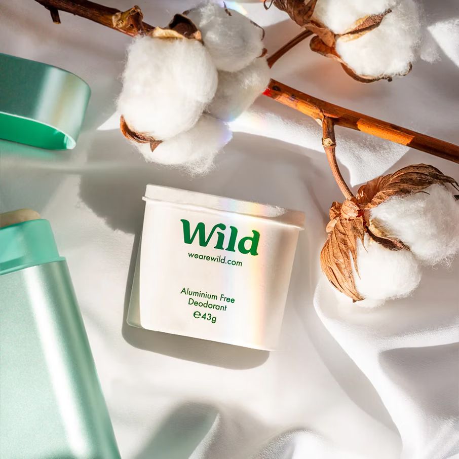 Fresh Cotton & Sea Salt Starterset | Wild Natural Deodorant