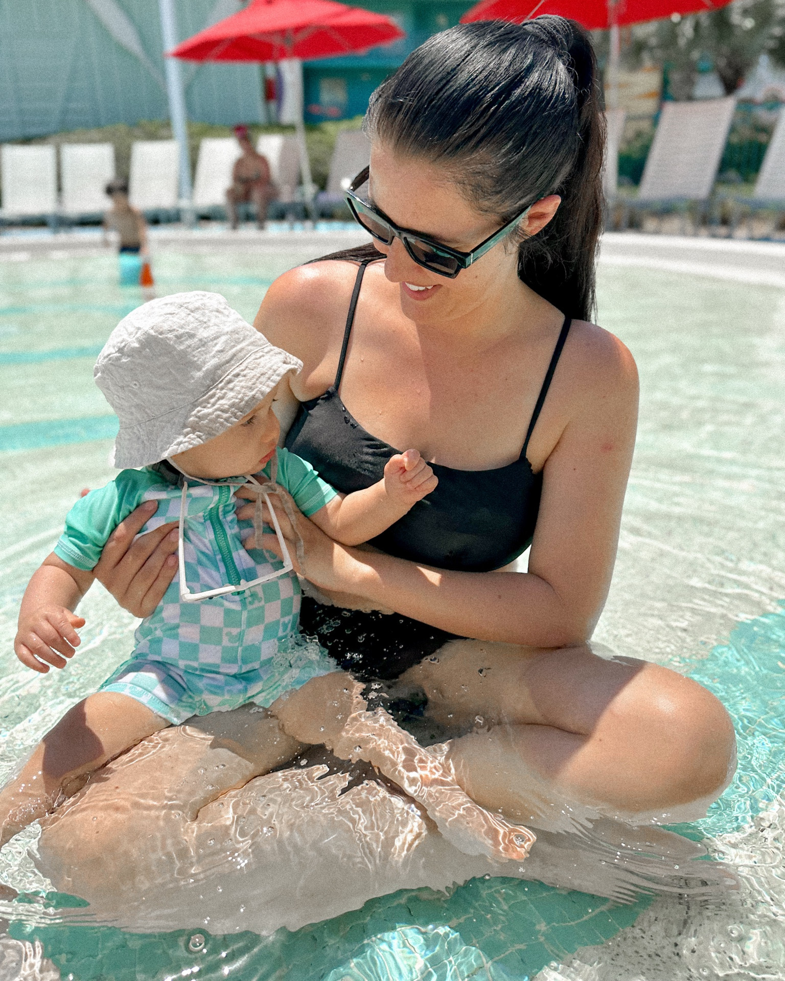 Baby boy’s first pool day 😎☀️

#LTKbaby #LTKfamily #LTKSeasonal