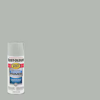 Rust-Oleum Stops Rust Flat Gray Spray Primer (NET WT. 12-oz) | Lowe's