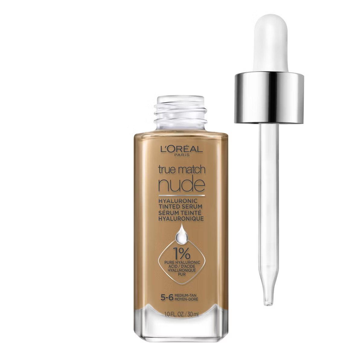 L'Oreal Paris True Match Hyaluronic Tinted Serum Makeup Skincare Hybrid - 1 fl oz | Target