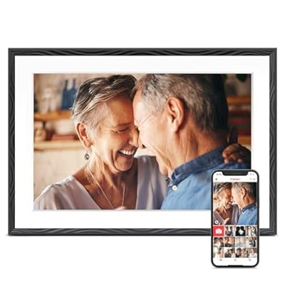 Digital Picture Frame, 10.1'' Frameo Digital Frame Wifi, 32GB Memory, 1280*800 HD… | Amazon (US)
