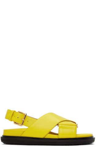 Yellow Fussbett Sandals | SSENSE