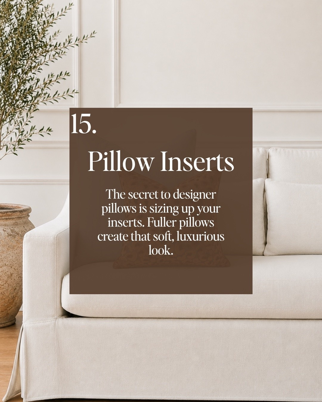My fav pillow inserts from Amazon