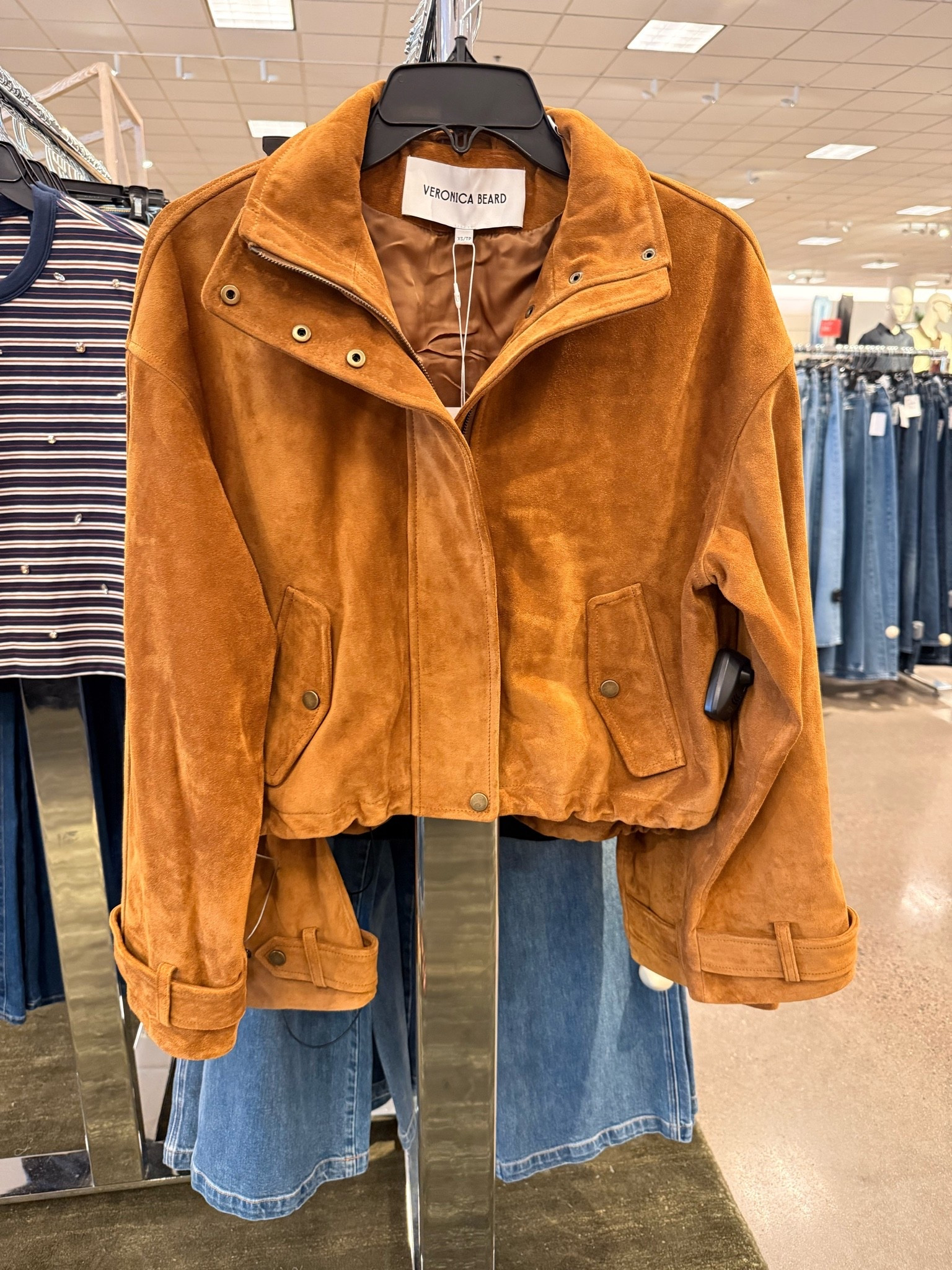 I really wanted this jacket but walked away bc $$$ it's stunningggg in person!!!
I linked up what I did buy! I got the tassle loafers in and the horsebit loafers in chocolate brown 🥰 both are SO comfortable & run TTS! 
I got the lip liner in velvet teddy

#LTKdayinmylife
