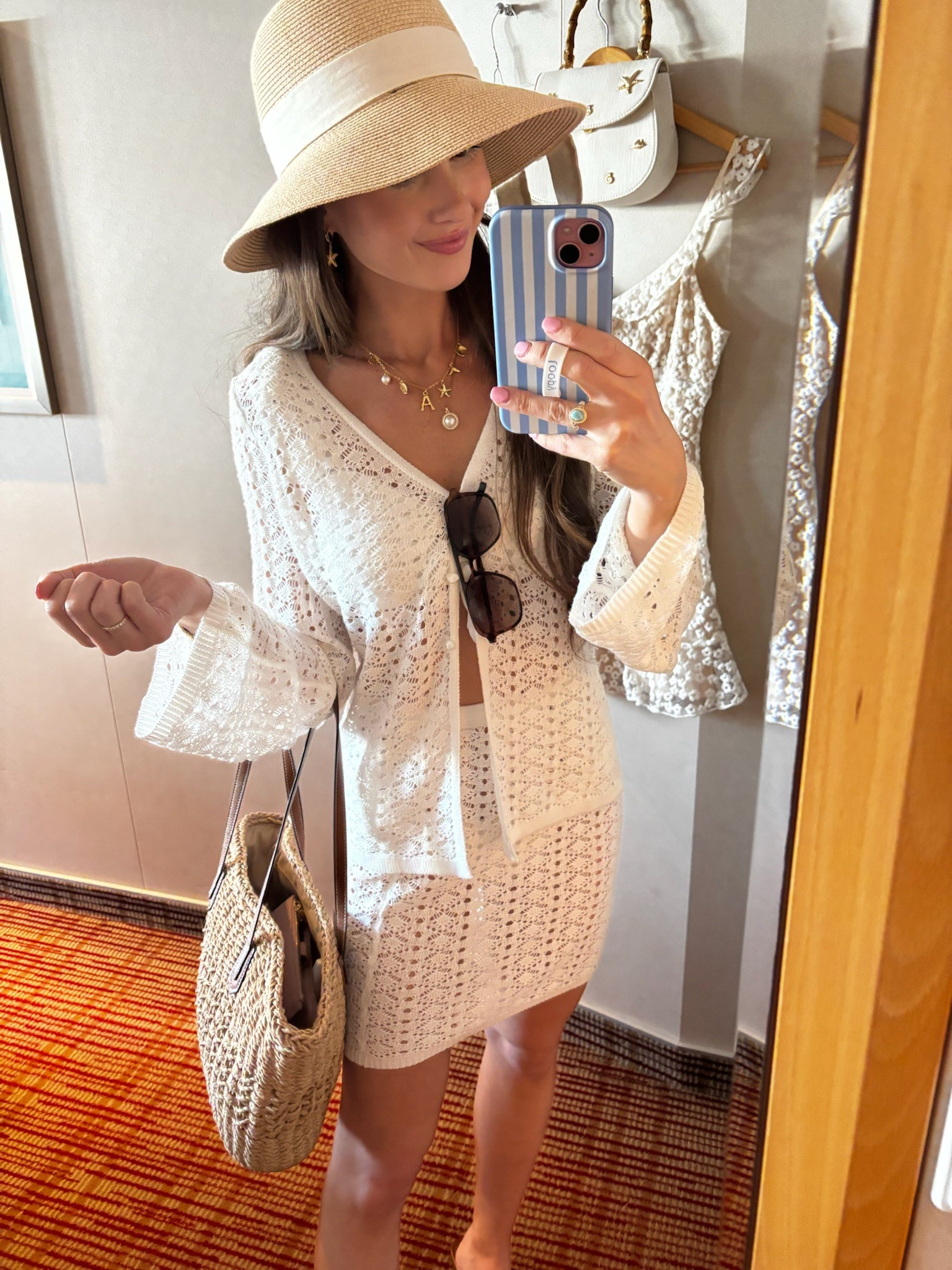 Super cute and comfy vacation look! 
Amazon, beach outfit, summer outfits, cute beach looks, coverup, beach cover up, lake coverup , swim coverup 