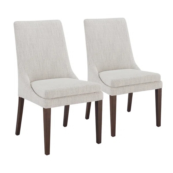 Niara Polyester Blend Upholstered Side Chair (Set of 2) | Wayfair North America
