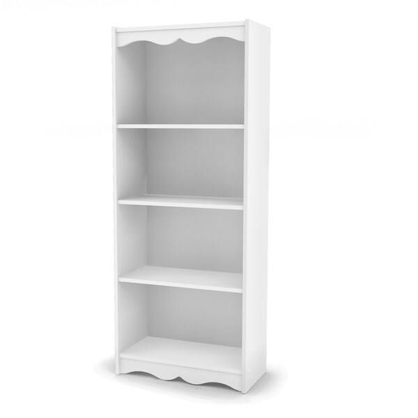 Porch & Den Alma Frost White 60-inch Bookcase - On Sale - Overstock - 28032124 | Bed Bath & Beyond