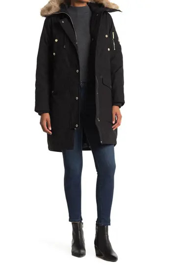 Missy Faux Fur Down Fill Anorak | Nordstrom Rack