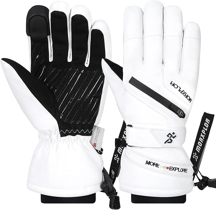 Winter Ski Snow Gloves Men Women,Windproof Touchscreen Snowboard 3M Thinsulate Insulated Warm Win... | Amazon (US)