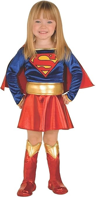Super DC Heroes Supergirl Toddler Costume, (Size 2-4) | Amazon (US)