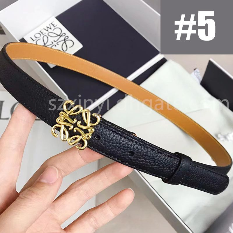 LOEWE DUPE Fashion Women's Belt Width 1.5cm for Women with Gift Box | DHGate