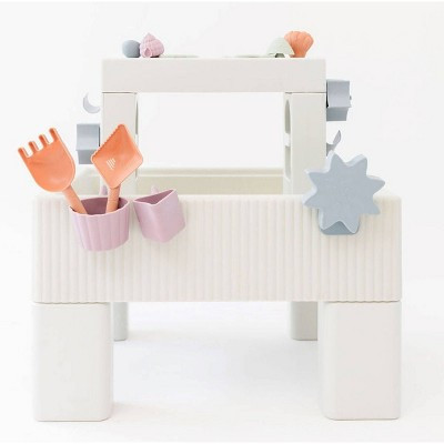 SMOL Tide 2-in-1 Water Table and Sensory Table with Cover - Light Gray | Target
