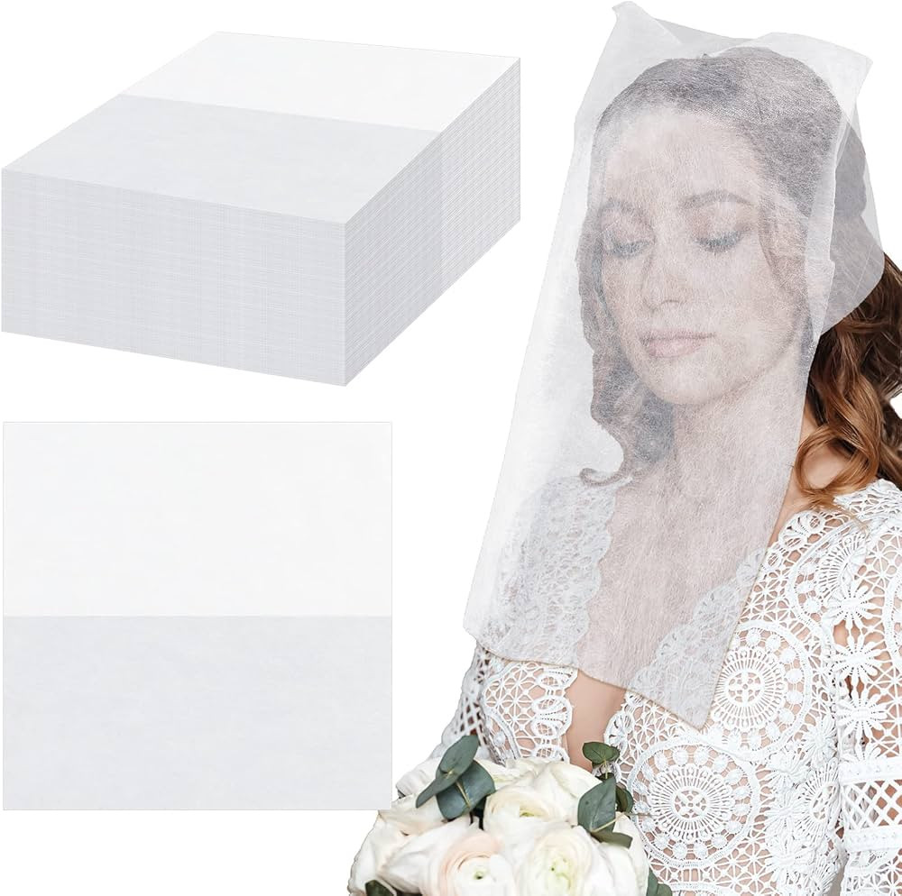 100 Pieces Makeup Protector Hood Disposable Non Woven Makeup Face Cover Clothing Protector Breath... | Amazon (US)