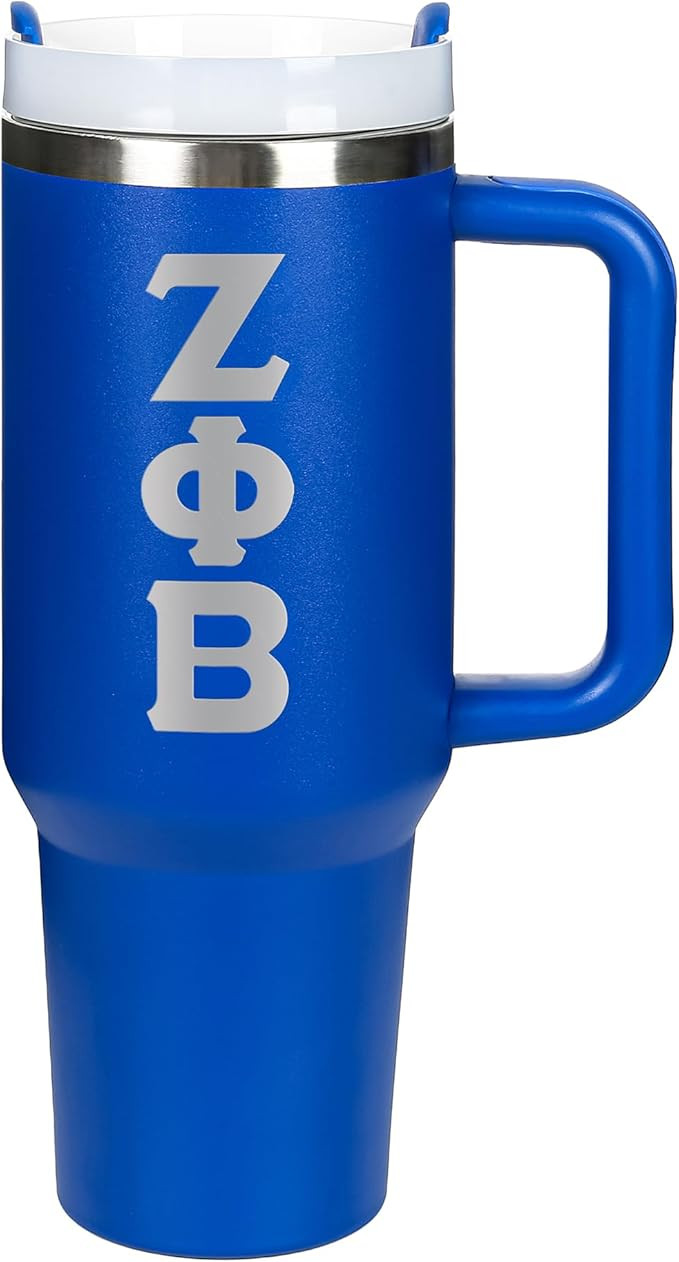 BBGreek Zeta Phi Beta Sorority Paraphernalia - Official Vendor - 40oz Stainless Steel Insulated T... | Amazon (US)