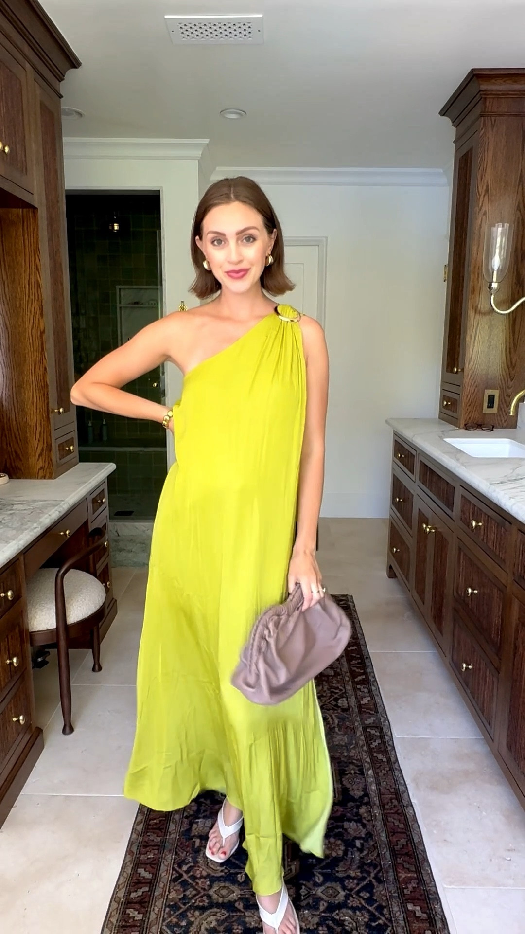 Wedding guest dress, chartreuse, tts, bump friendly 

#LTKBump #LTKootd #LTKWedding