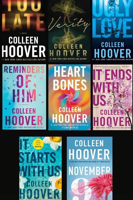 Colleen Hoover Books

#LTKGiftGuide