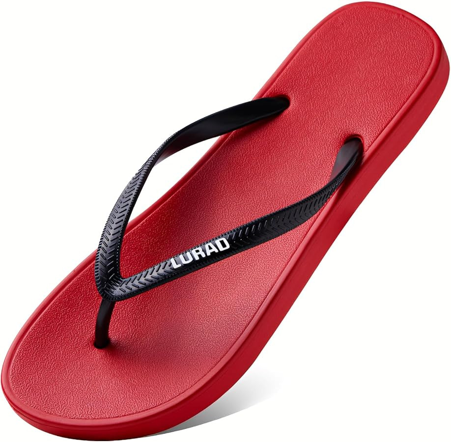 Quick-Dry Women's Flip Flops with Non-Slip Sole & Comfort Cushioning | Water-Resistant Beach Pool... | Amazon (UK)