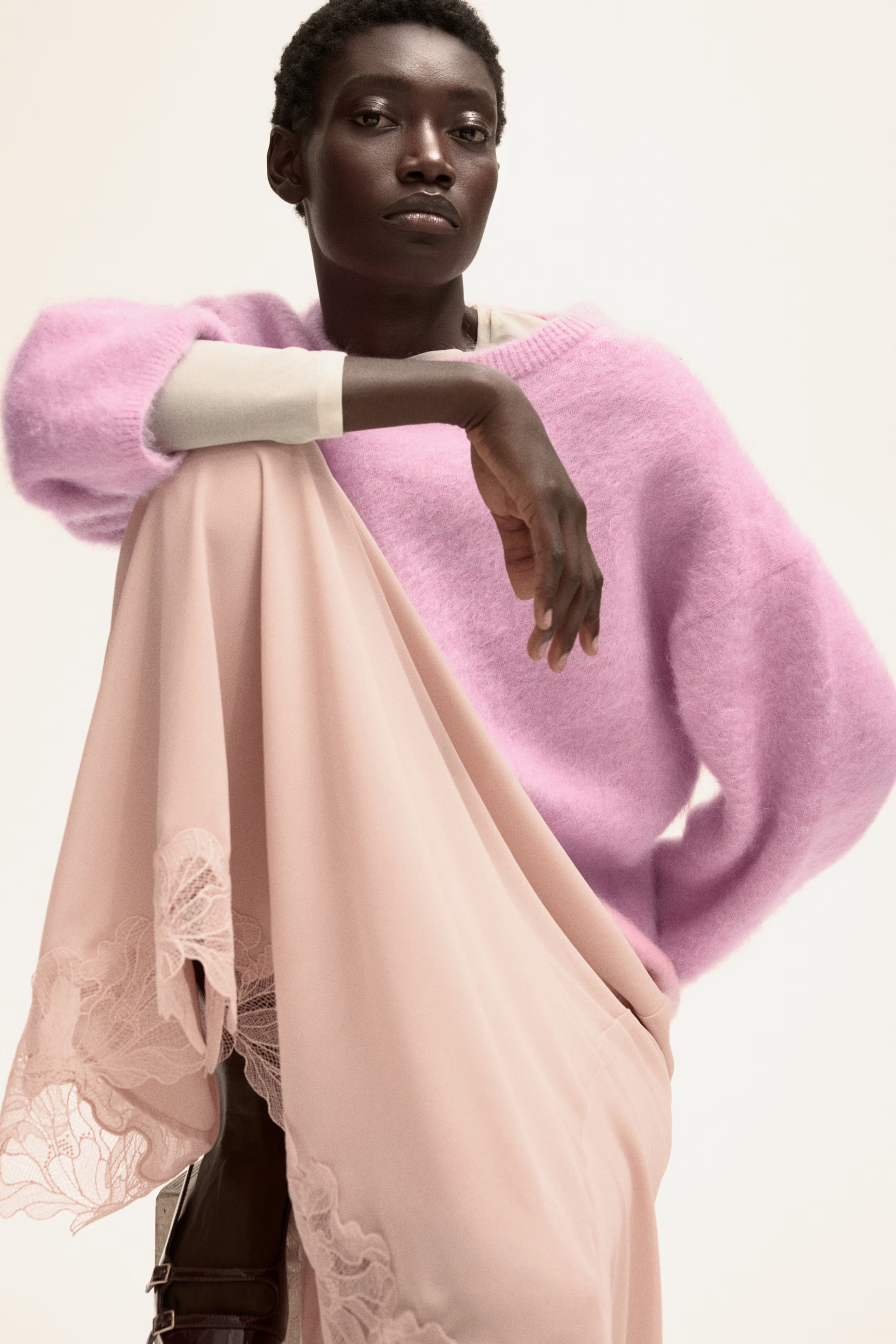 Oversized mohair-blend jumper | H&M (UK, MY, IN, SG, PH, TW, HK)