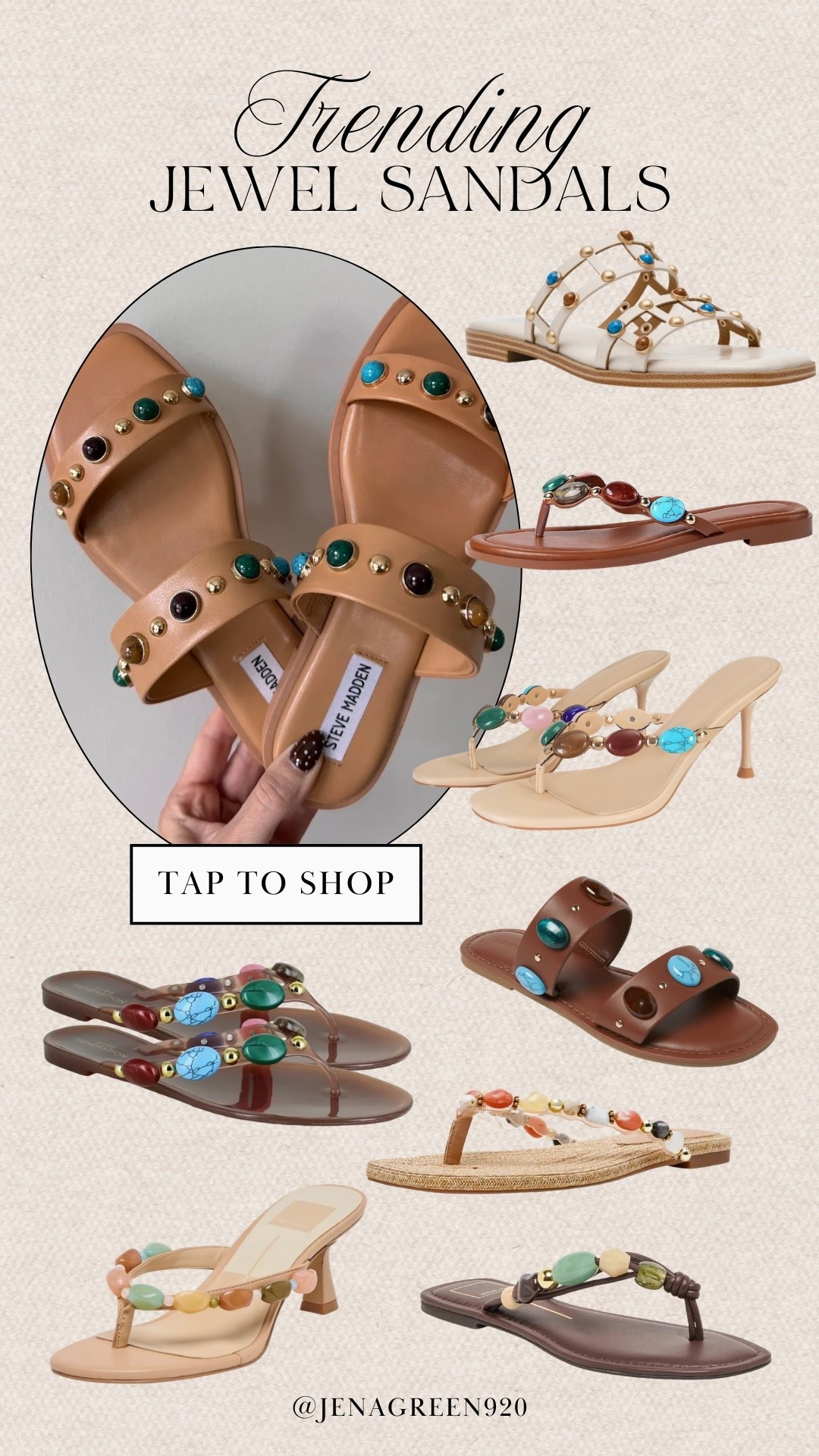 Trending Jewel Sandals | Spring Sandals | Vacation Sandals

#LTKootd #LTKSeasonal #LTKTravel