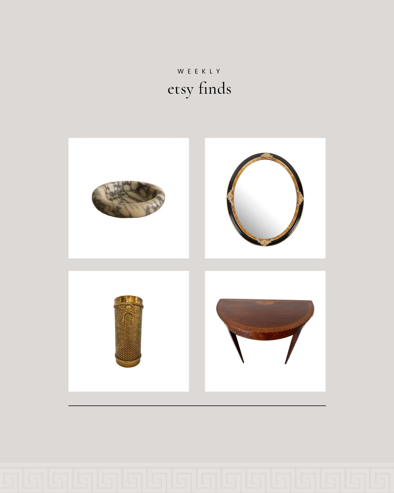 Weekly Etsy Finds : Vintage and Handmade Goods for Your Home 

 

#LTKHome