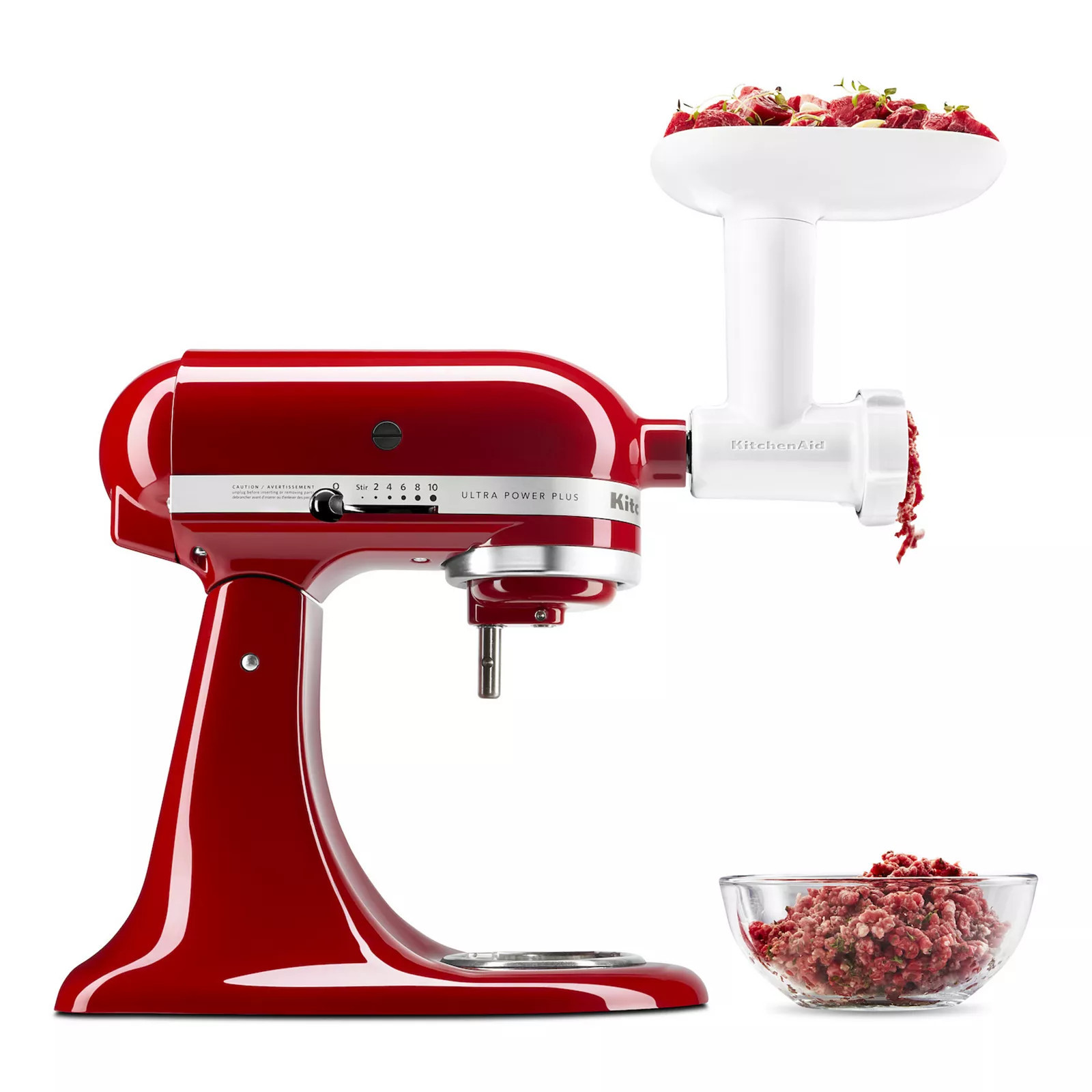 KitchenAid® Food Grinder Attachment - KSMFGA, White | Kohl's