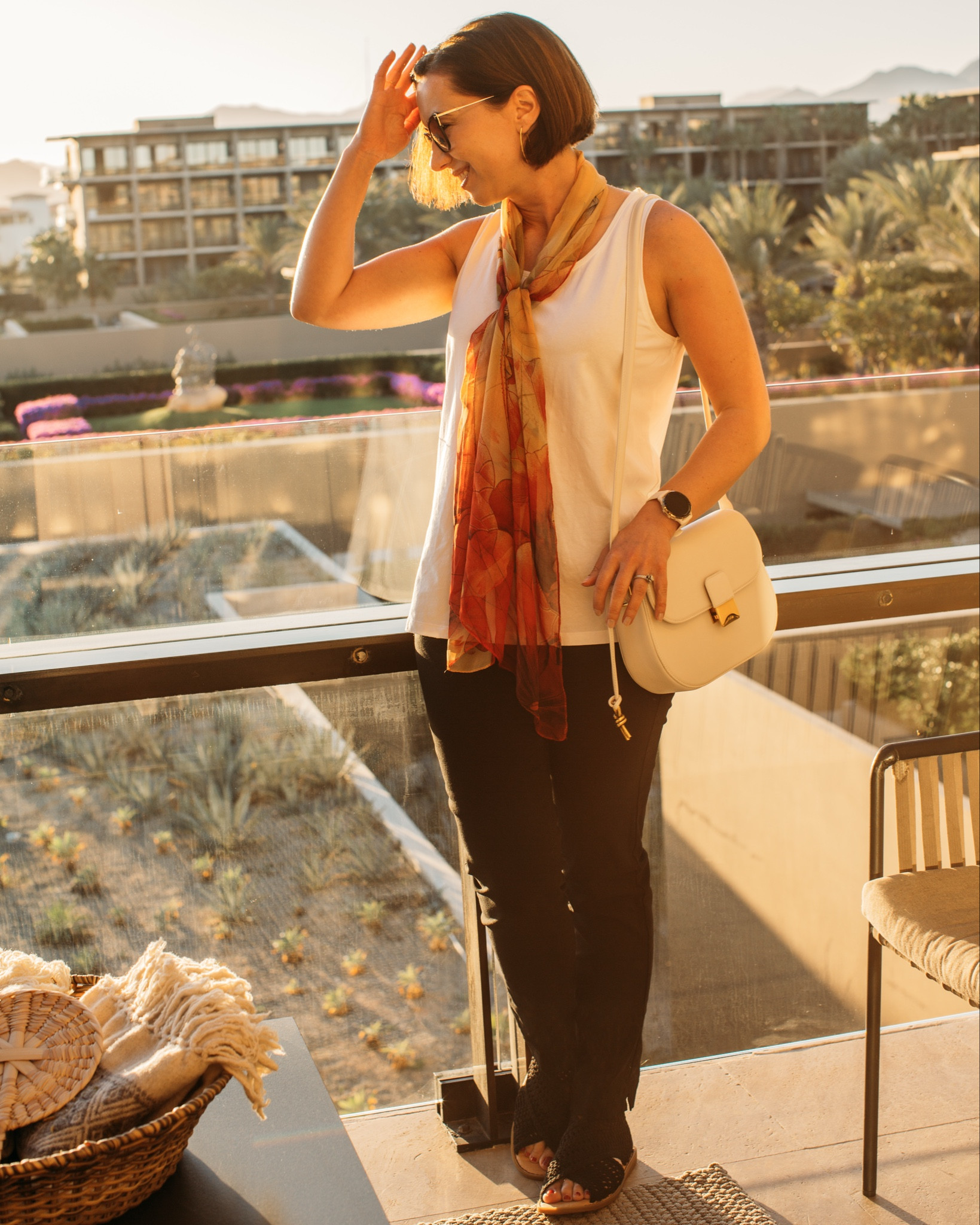 One of my biggest packing mistakes for Cabo? Not bringing enough pants! 🌴🌊 While the days were warm, the nights got quite chilly. Thankfully, these stretchy-waist jeans from @coldwatercreek were a lifesaver—super comfy and perfect for evenings out! Paired with this loose, breathable tank and my new go-to Born sandals (a dream for wide feet & bunions 🙌), this outfit was made for comfort and style. Shop the look via my LTK! #ad #  #ColdwaterCreek  #PackItAndGo #ColdwaterCreekStyle #TravelEssential #PackLightTravelFar 

#LTKFindsUnder100 #LTKStyleTip #LTKTravel