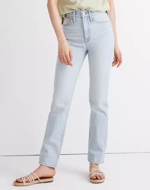 Classic Straight Full-Length Jeans in Fitzgerald Wash | Madewell